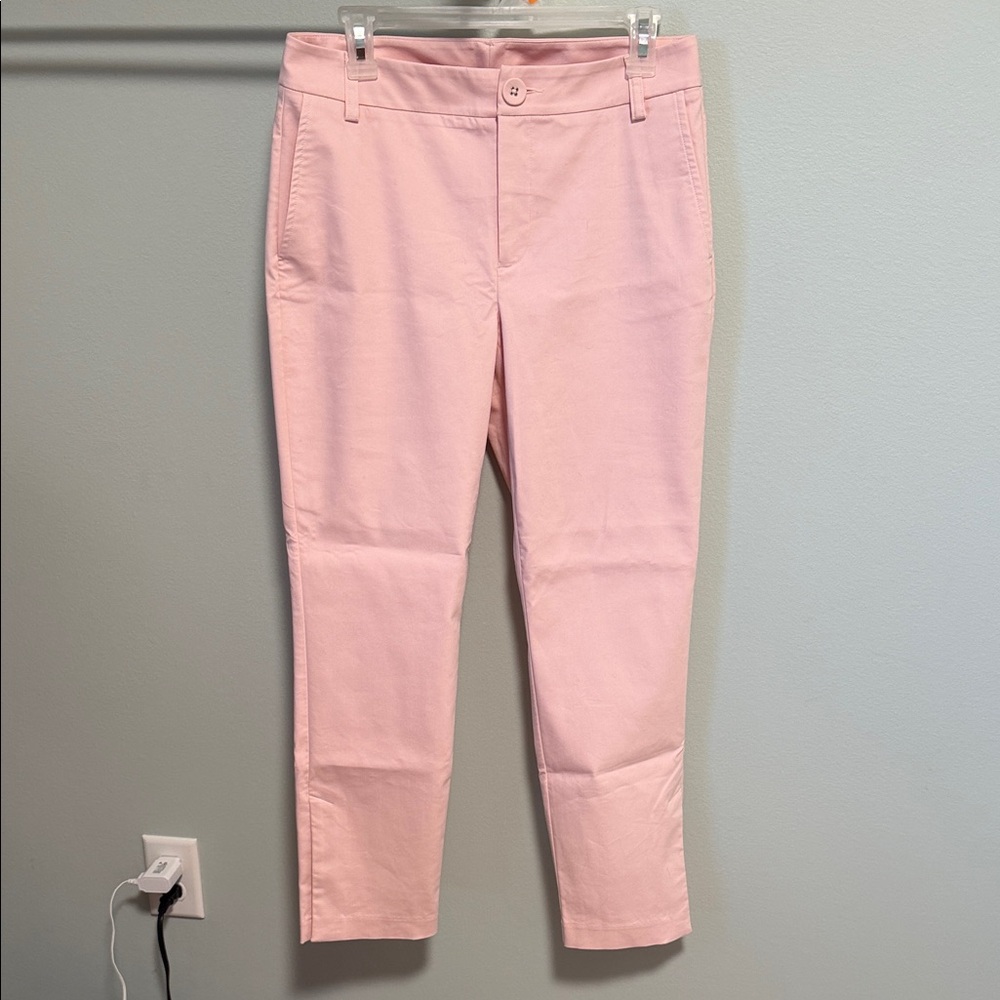 CAbi Blush Pink Tailored Pants